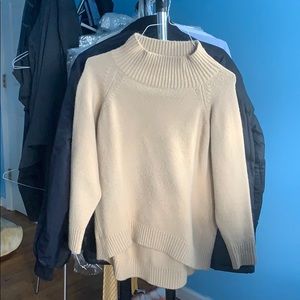 Beige Turtleneck